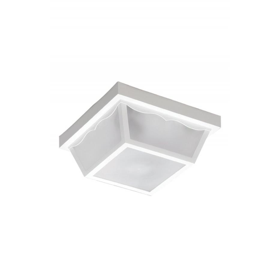 Wave Lighting 157FM-WH Marlex Townhouse Ceiling Mount in White